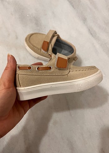 Erkek Çocuk Kahverengi Süet Sneaker - Görsel 2