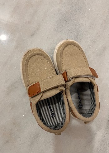 Erkek Çocuk Kahverengi Süet Sneaker - Görsel 3