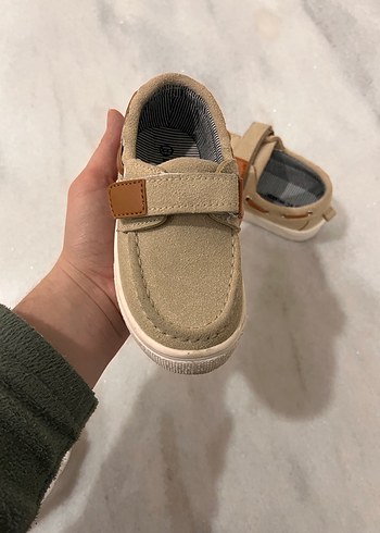 Erkek Çocuk Kahverengi Süet Sneaker - Görsel 5