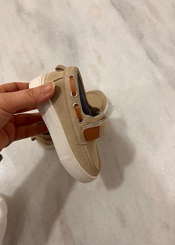 Erkek Çocuk Kahverengi Süet Sneaker - Görsel 6