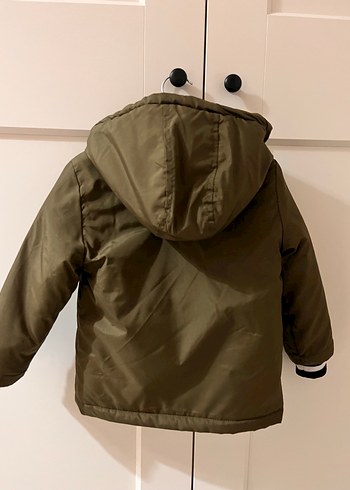 Erkek Çocuk haki Düğmeli Mont - Görsel 7