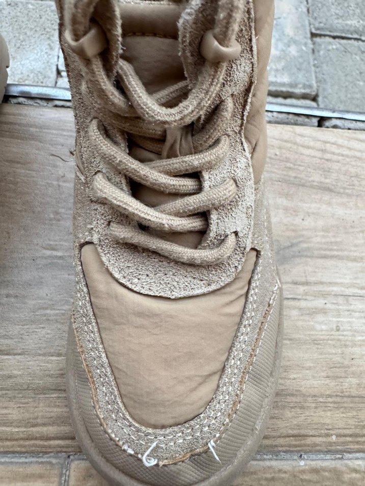 Bej Erkek Çocuk Street Wear Spor Ayakkabı - Görsel 3