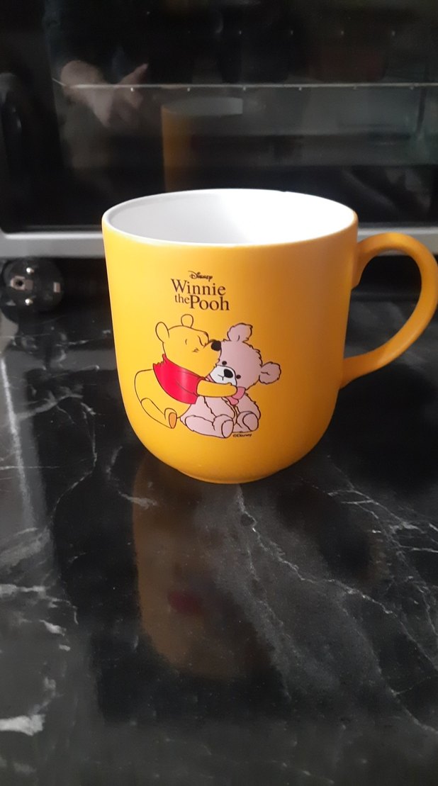 Sarı Winnie the Pooh Kupa - Görsel 3