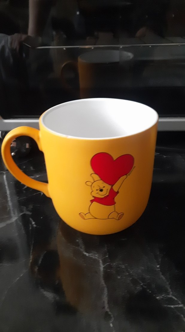 Sarı Winnie the Pooh Kupa - Görsel 4