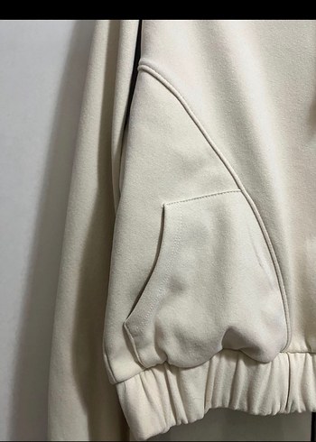 Bej Kadın Oversize Eşofman Takımı - Görsel 3