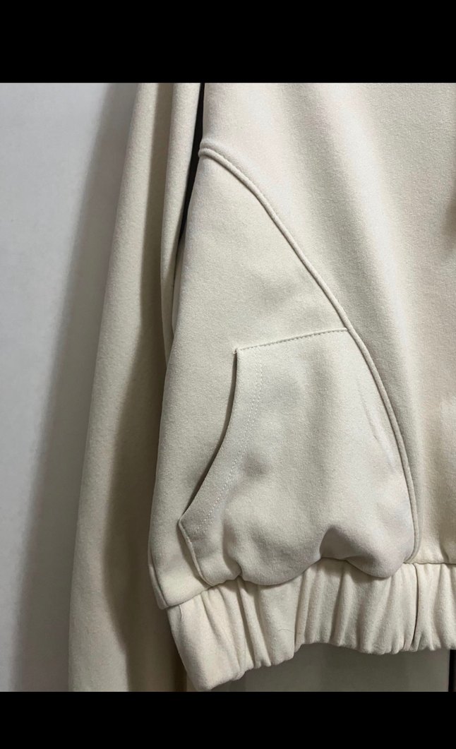 Bej Kadın Oversize Eşofman Takımı - Görsel 3