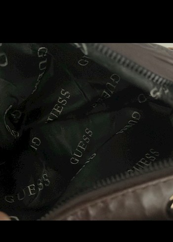 Guess Kahverengi Deri Kadın Çanta - Görsel 2