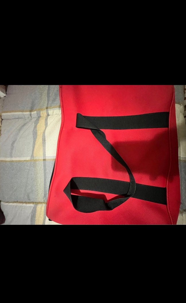 Lacoste Fermuarlı Kırmızı Kadın El Çantası - Görsel 2