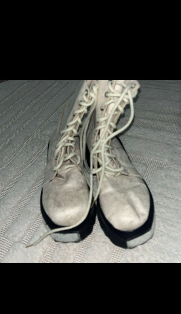 Gri Platform Topuklu Kadın Botları - Görsel 4