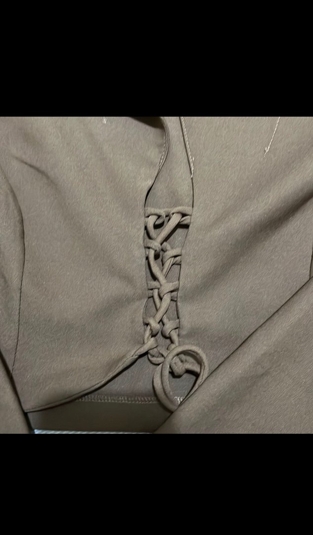 Trendyol Milla Kahverengi Süet V Yaka Kadın Bluz - Görsel 2