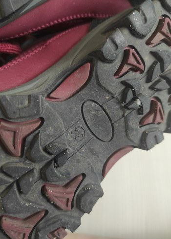 34 Beden kırmızı Renk Kız Çocuk Kırmızı Velcro Detaylı Bot