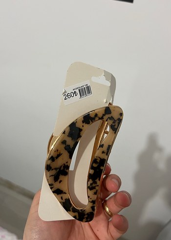 Bohem Tarzı Altın Tokalı Saç Tokası - Görsel 3