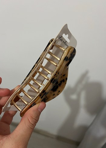 Bohem Tarzı Altın Tokalı Saç Tokası - Görsel 2