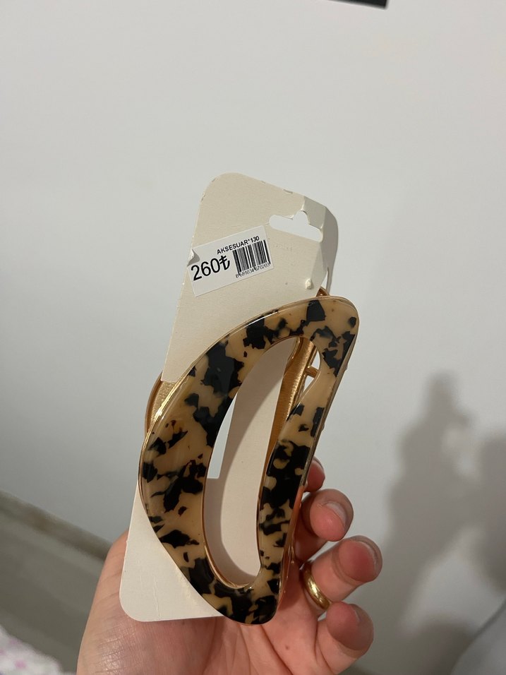 Bohem Tarzı Altın Tokalı Saç Tokası - Görsel 3