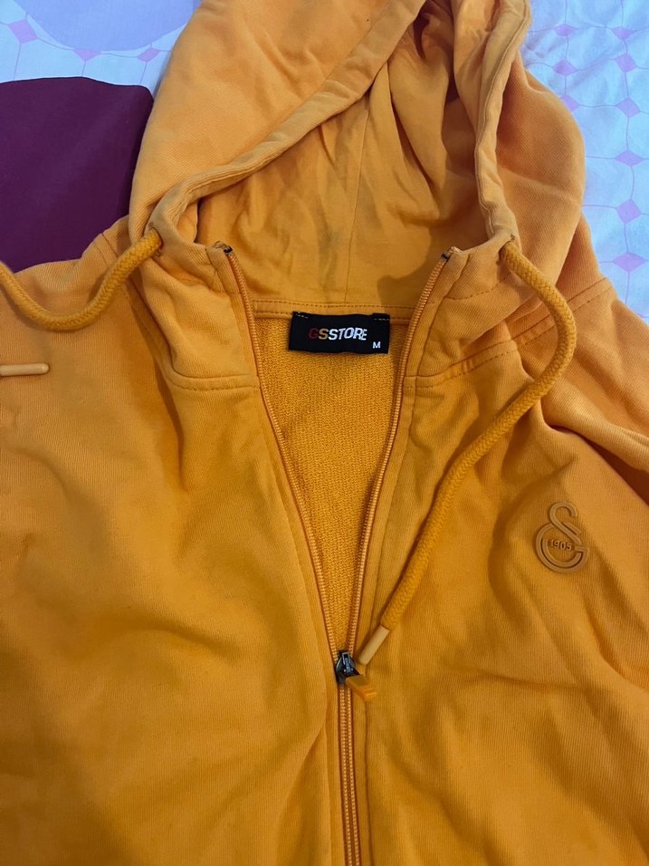 Galatasaray Kapüşonlu Fermuarlı Sweatshirt - Görsel 3