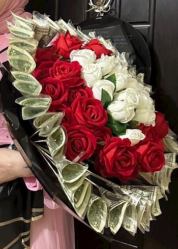 Kırmızı Beyaz Güllü - Görsel 4