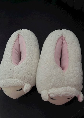Beyaz Peluş Kuzu ev botu - Görsel 3