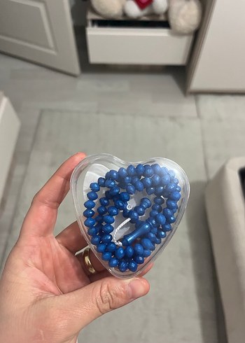 Mavi Bohem Tesbih Gül Kokulu - Görsel 2