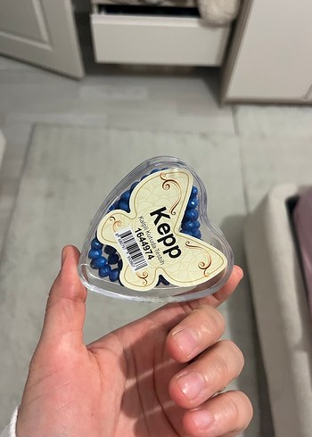 Mavi Bohem Tesbih Gül Kokulu - Görsel 4