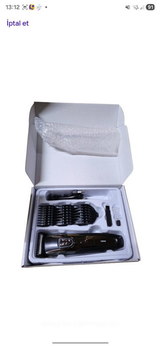 IPONE IP-1019 Siyah T-Bıçaklı Tıraş Makinesi - Görsel 2