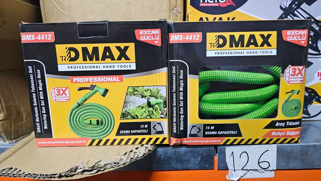 DMAX Profesyonel Yeşil Bahçe Hortumu 15m - Görsel 2