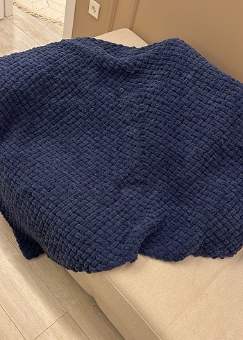 Puffy el emeği battaniye - Görsel 6