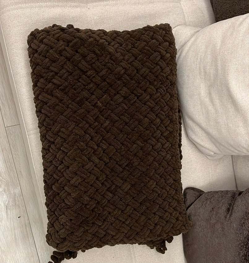 Puffy el emeği battaniye - Görsel 3