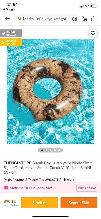  Beden Kurabiye Şeklinde Simit