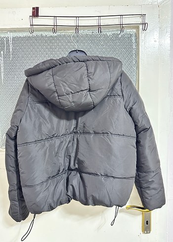 Siyah Fermuarlı Kadın Mont - Görsel 3