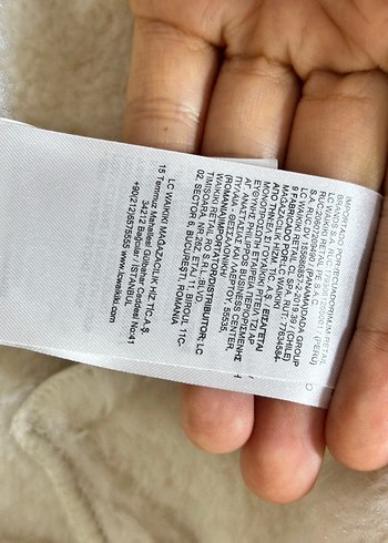 Beyaz Kürklü Deri Kadın Ceket - Görsel 4