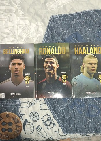 Bellingham, Ronaldo ve Haaland Spor Kitapları