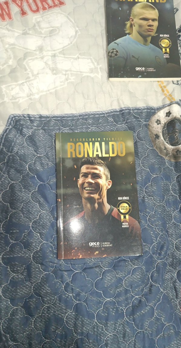 Bellingham, Ronaldo ve Haaland Spor Kitapları - Görsel 3