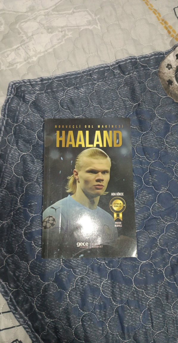 Bellingham, Ronaldo ve Haaland Spor Kitapları - Görsel 4