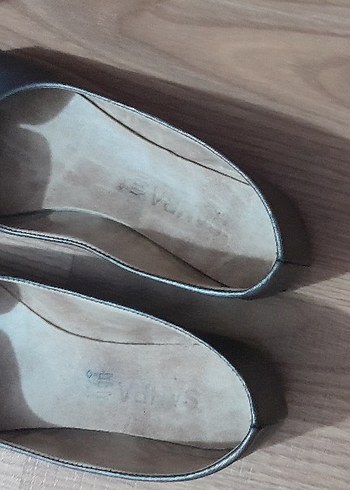 Gri Kadın şık Babet - Görsel 2