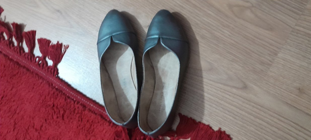 Gri Kadın şık Babet - Görsel 3