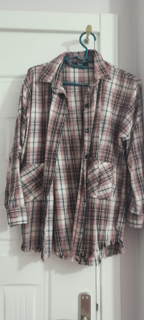 2 tane oversize gömlek - Görsel 2