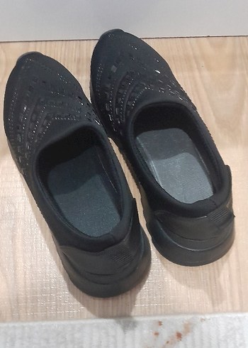 Siyah Kadın Günlük klasik Ayakkabı - Görsel 3