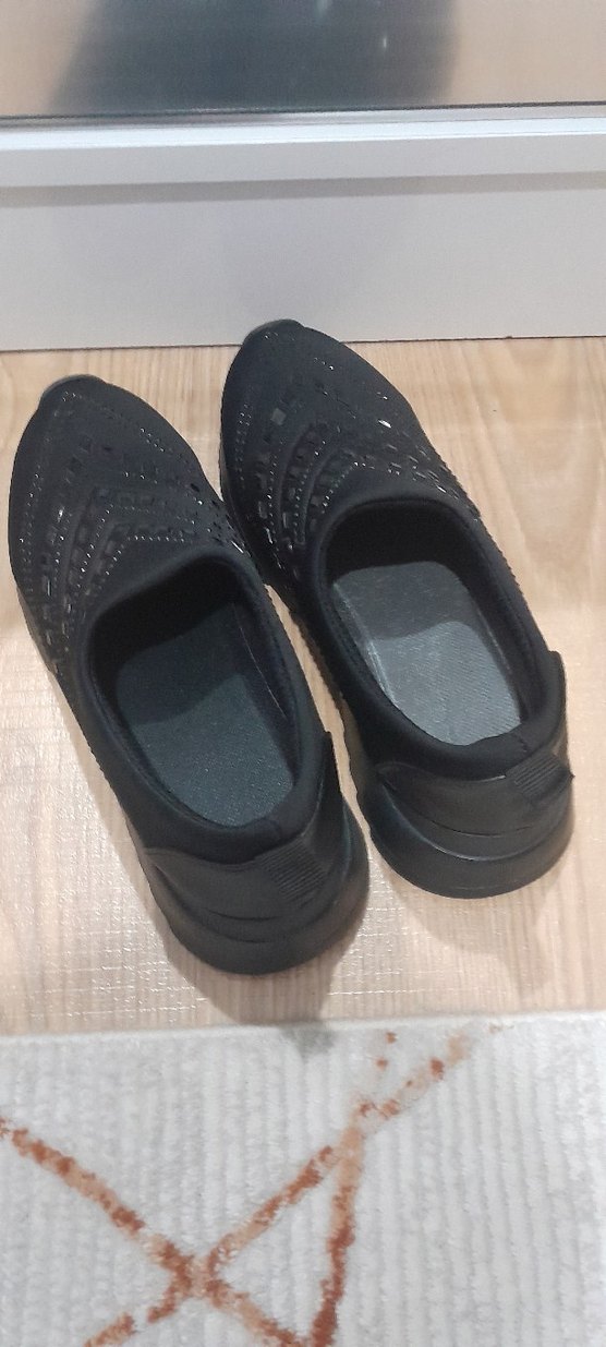 Siyah Kadın Günlük klasik Ayakkabı - Görsel 3