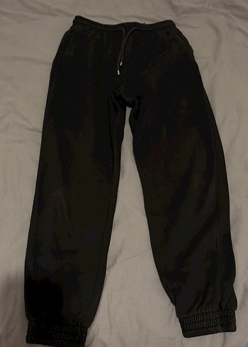 H&M Siyah Rahat Jogger Esofman Alti