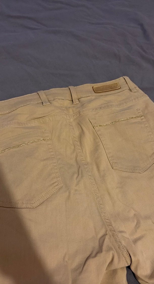 Bej Düz Kesim Pantolon — görsel 5/7