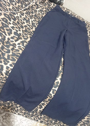 Düğmeli Mavi Uzun kadın bleazer Takım Elbise - Görsel 3