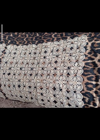 Bohem Dantel Masa Örtüsü 2 adet - Görsel 2