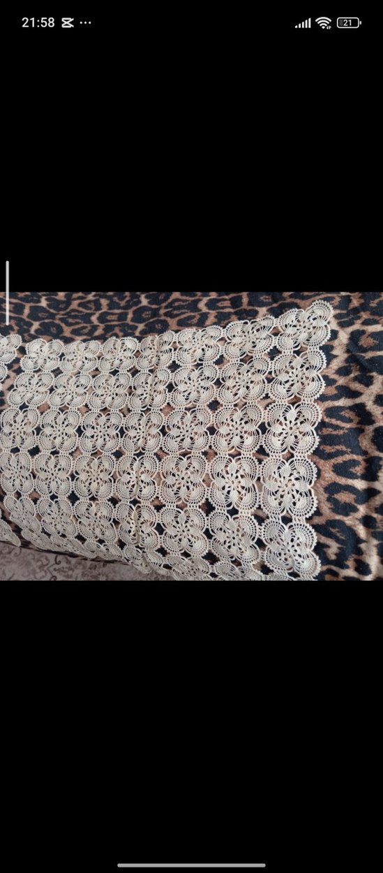 Bohem Dantel Masa Örtüsü 2 adet - Görsel 2