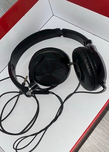 Siyah Kablolu Kulaklık - Görsel 2