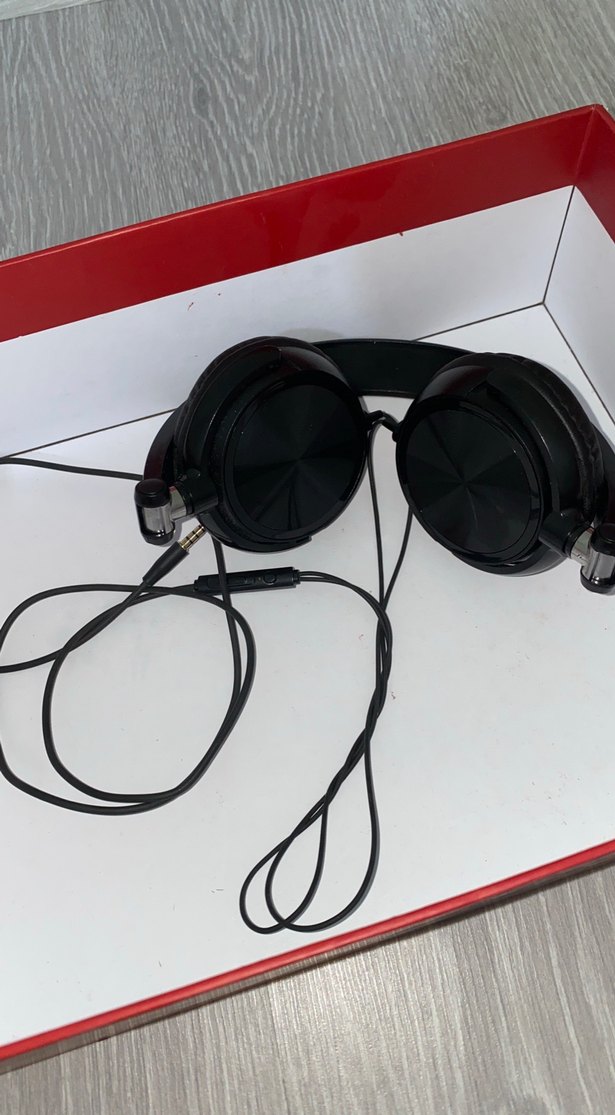 Siyah Kablolu Kulaklık - Görsel 3