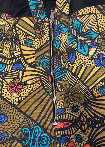 Çok Renkli Desenli Mutfak Önlüğü - Görsel 3