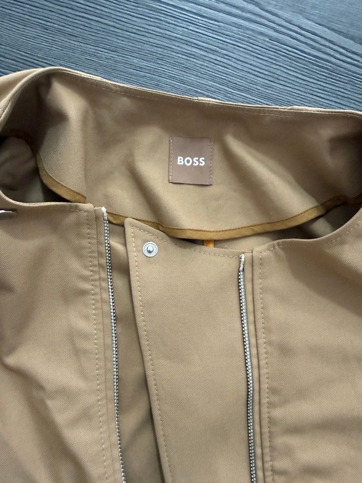 Kısa Bej Keten Kadın Ceket - Görsel 2