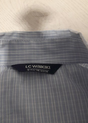 Mavi Düğmeli Uzun Kollu Erkek Gömlek - Görsel 5