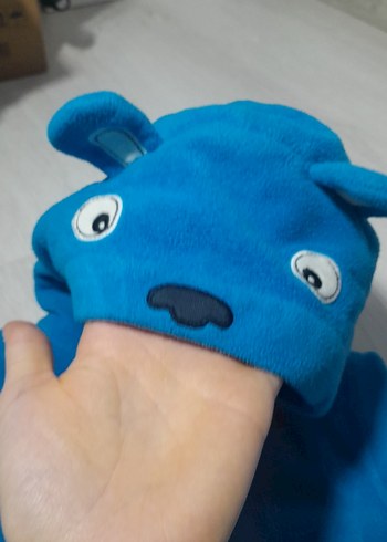 Mavi Kapüşonlu Fermuarlı Erkek Çocuk Sweatshirt - Görsel 2