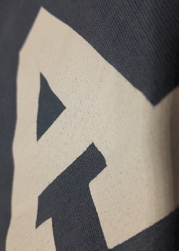 Mavi Baskılı Sweatshirt - Görsel 6